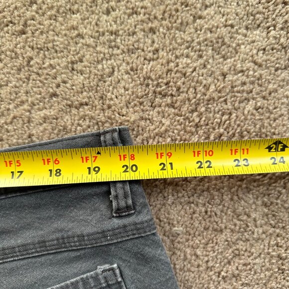 Dickies Pants Mens 40x29 High Rise Carpenter Straight Leg Grey Canvas - Picture 8 of 13